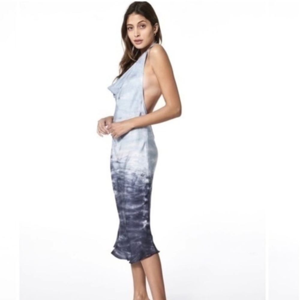 Young Fabulous & Broke REBEL HALTER
SLIP DRESS